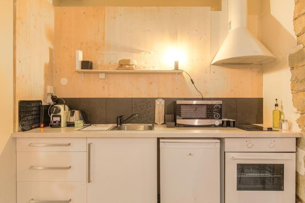 Industrial-Style Studio With Bathtub, Vieux-Lyon Extérieur photo